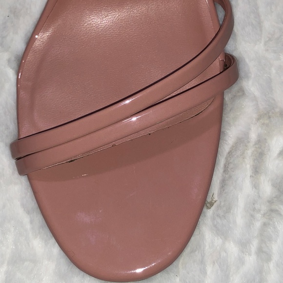 Zara Soft Pink Strappy Patent High-Heel - Picture 5 of 10